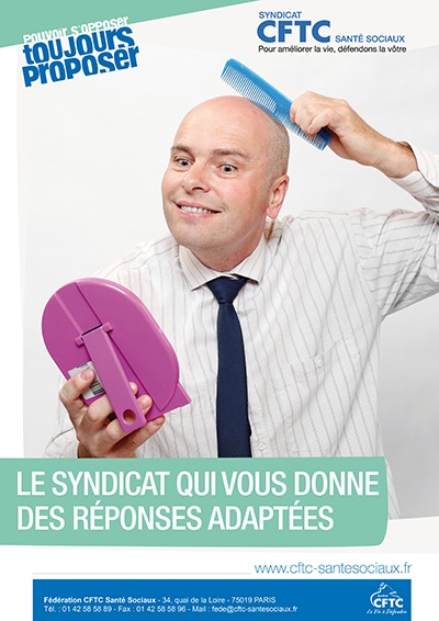 poster : le syndicat qui vous donne des réponses adaptées