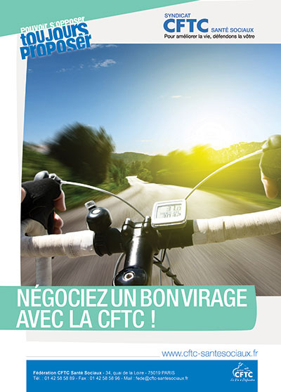 poster : négociez le bon virage !
