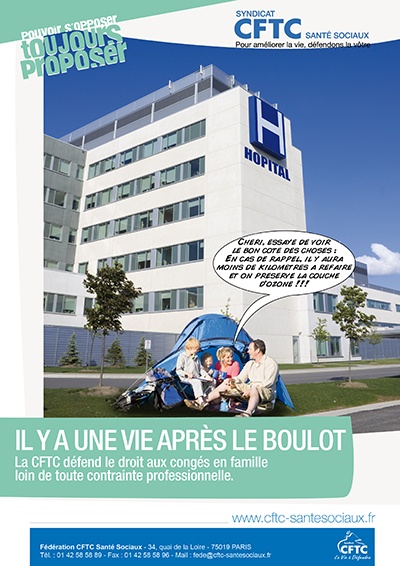 Poster : le camping