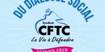 Poster : « CFTC : acteur du dialogue social »