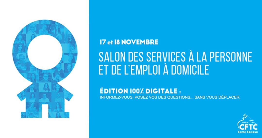 Annonce du Salon des services à la personne 2020