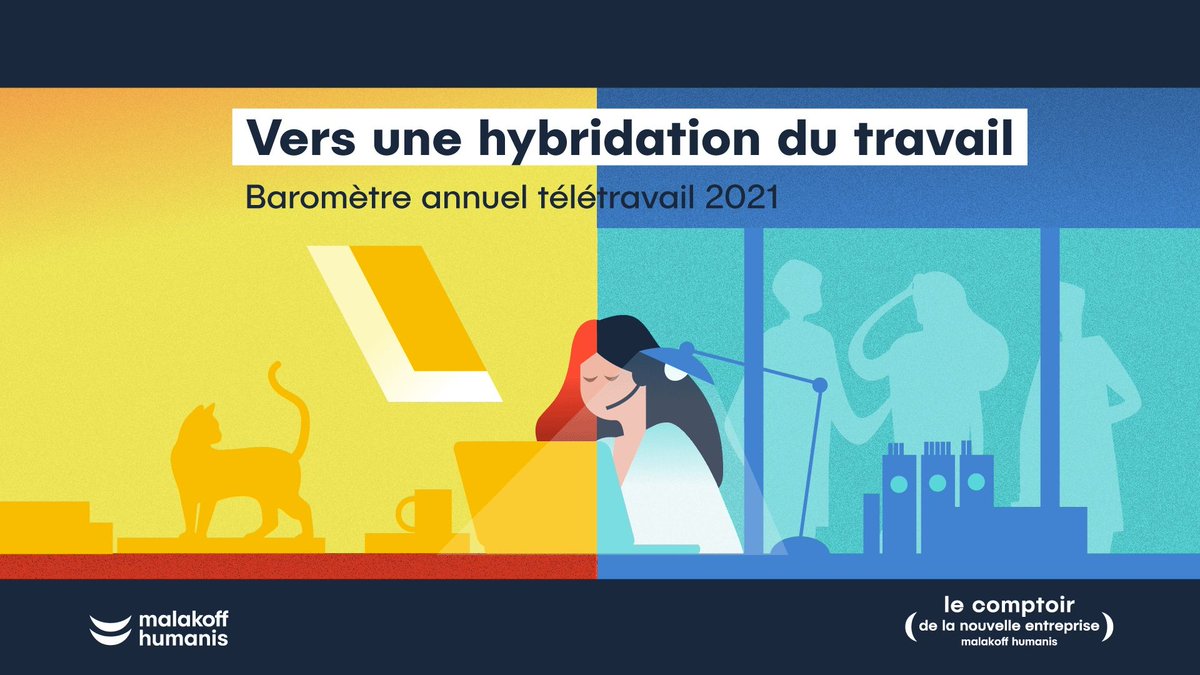 100% télétravail, retour au bureau, va-t-on vers un travail hybride ?