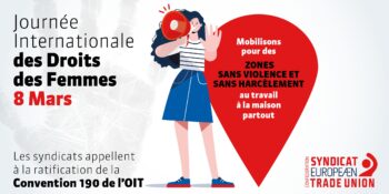 CES : Les femmes travaillant à domicile ont besoin d’une protection supplémentaire contre le harcèlement en ligne