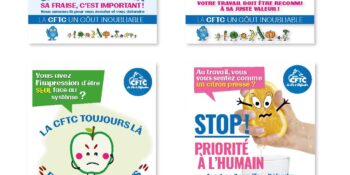 Poster : « La CFTC un goût inoubliable »