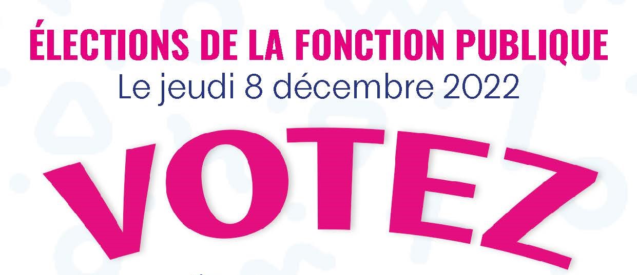 Poster : Votez CFTC – 8 Décembre 2022