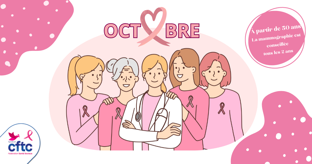 Octobre Rose : Ensemble, soutenons la lutte contre le cancer du sein