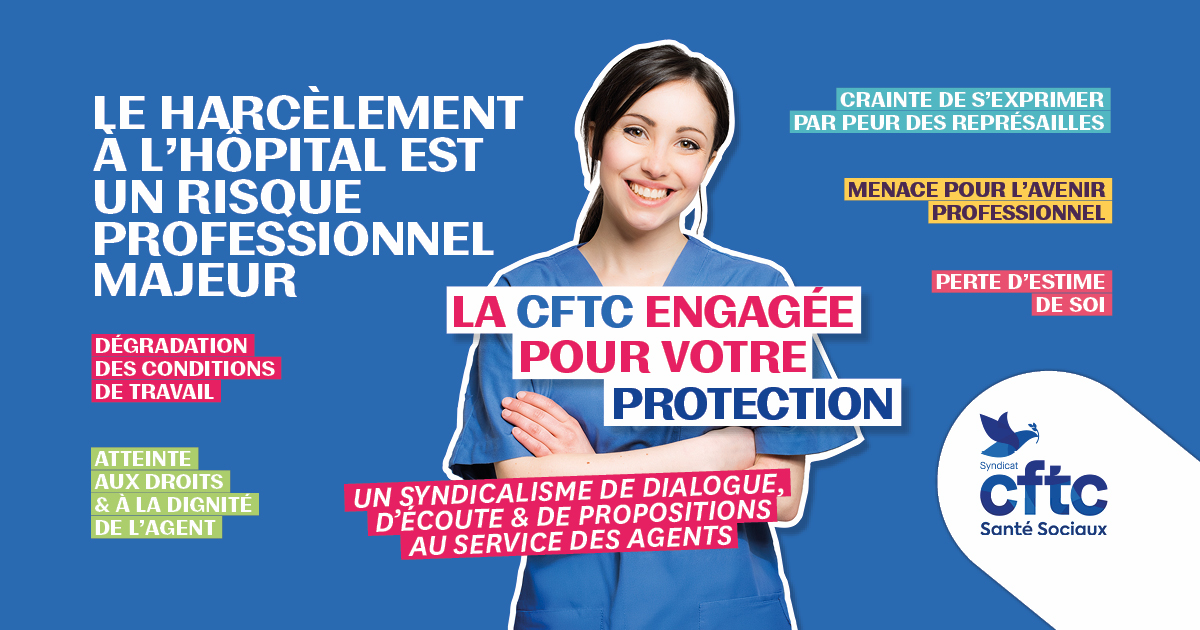 Affiches : Harcèlement au travail à l’hôpital – Téléchargement gratuit
